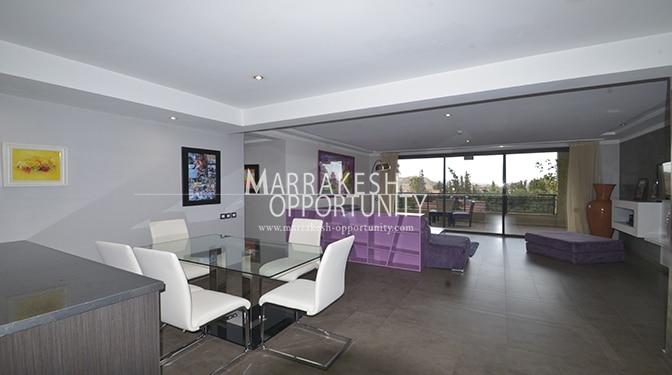 Appartement de standing avec vue panoramique à Marrakech