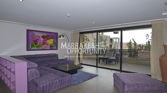 Appartement de standing avec vue panoramique à Marrakech