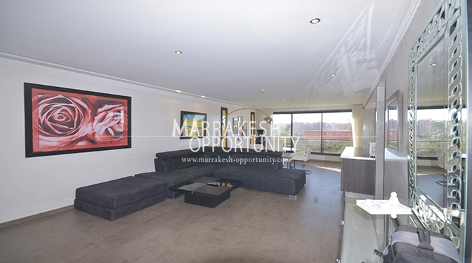 Appartement moderne au cœur de Marrakech avec vue panoramique