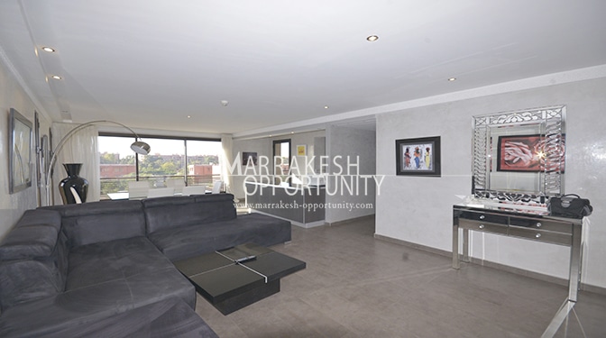 Appartement moderne au cœur de Marrakech avec vue panoramique