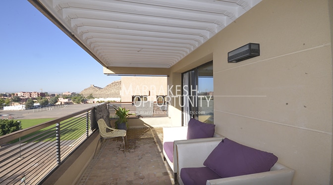 Appartement moderne au cœur de Marrakech avec vue panoramique