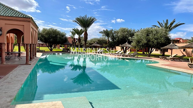 Location villa meublée située au sein d&rsquo;une belle résidence