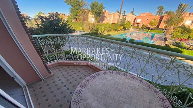 Villa moderne avec piscine en location à Targa Marrakech