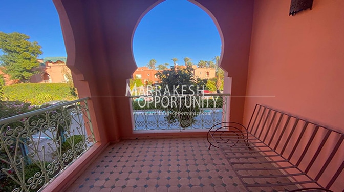 Villa moderne avec piscine en location à Targa Marrakech