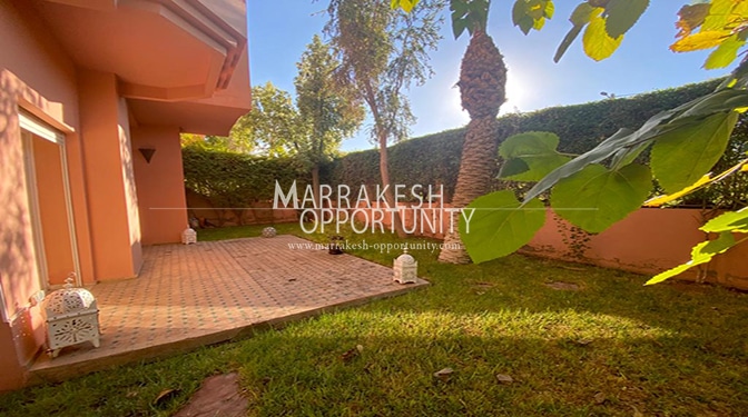 Villa moderne avec piscine en location à Targa Marrakech