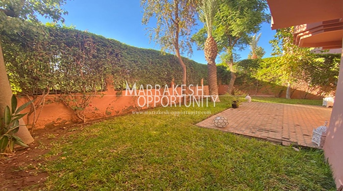 Villa moderne avec piscine en location à Targa Marrakech