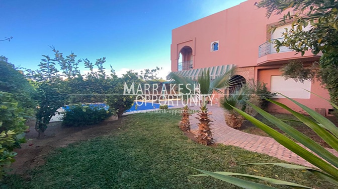 Location villa avec piscine privée targa