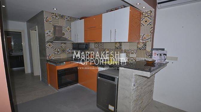 Location appartement avec une belle piscine à Marrakech