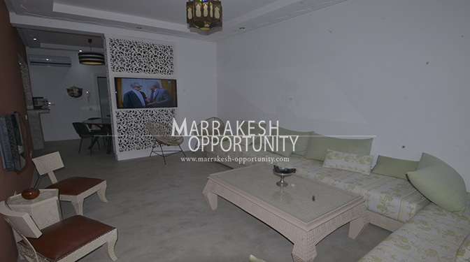 Location appartement avec une belle piscine à Marrakech
