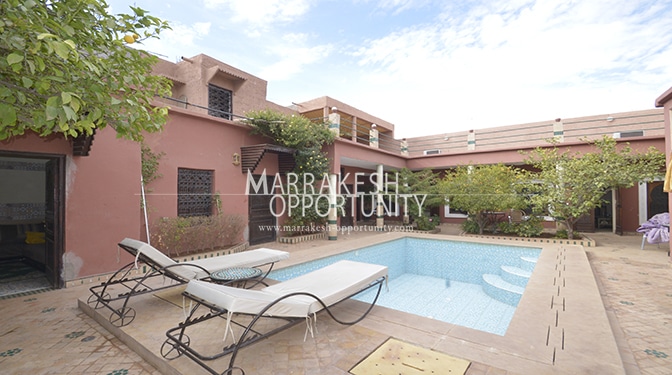 Location villa route de L’ourika