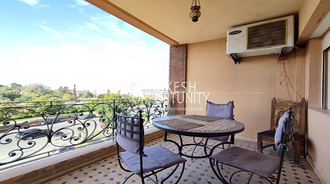 Appartement à louer sur l’avenue Mohammed 6 Marrakech