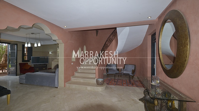 Location villa à la palmeraie