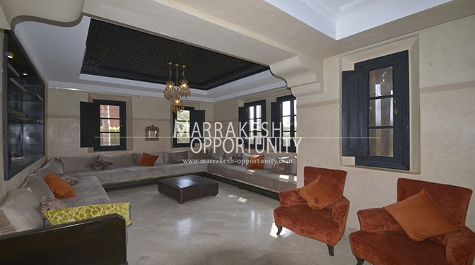 Location villa à la palmeraie