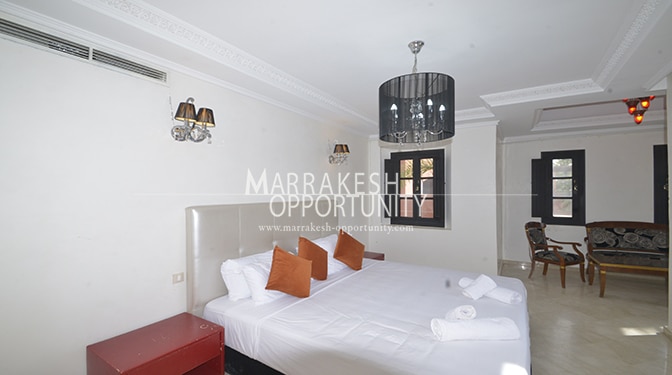 Location villa à la palmeraie