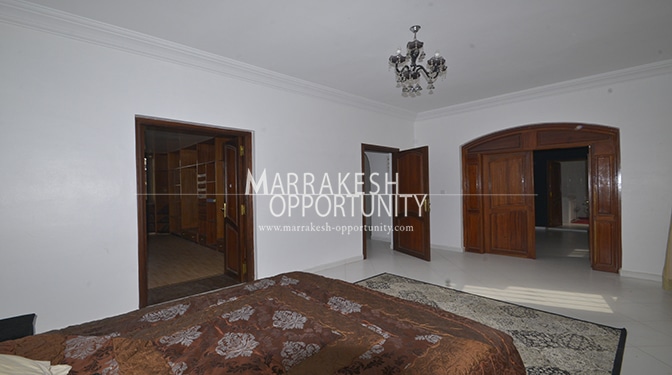 Location villa située à targa