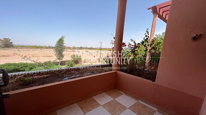 Location étage villa situé sur la route de casa