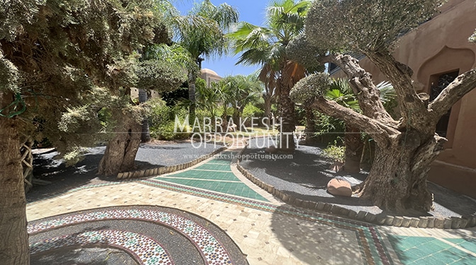 Location villa à la légendaire palmeraie Marrakech