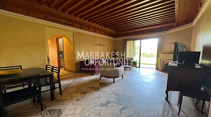 Appartement meublé à louer sur la Palmeraie