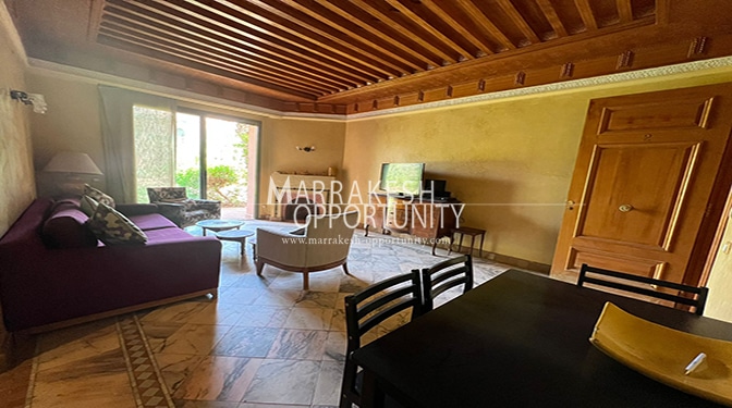 Appartement meublé à louer sur la Palmeraie