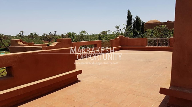 Location villa avec piscine privée à la palmeraie