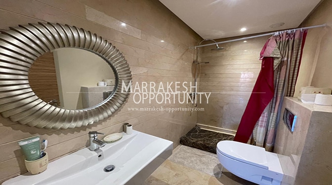 Location appartement moderne à guéliz