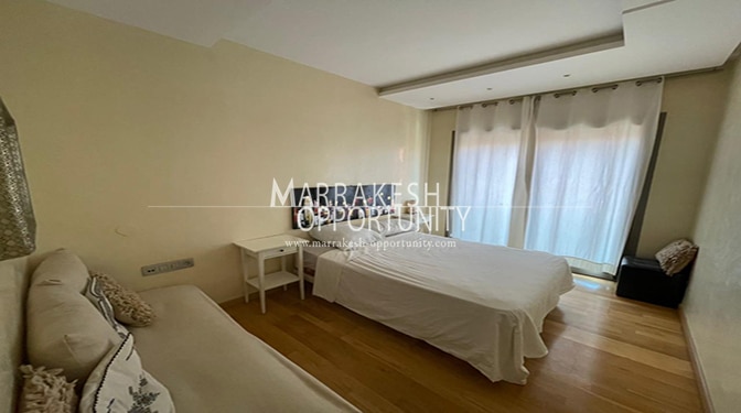 Location appartement moderne à guéliz