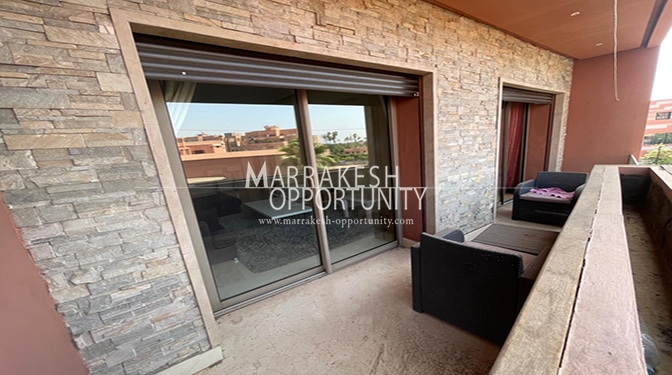 Location appartement moderne à guéliz