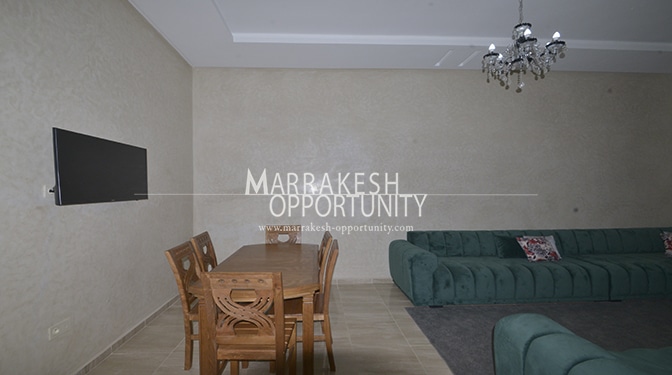 Location appartement meublé moderne sur la route de casa