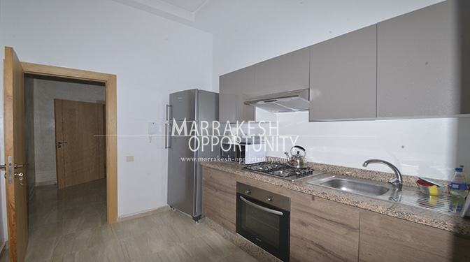 Location appartement meublé moderne sur la route de casa