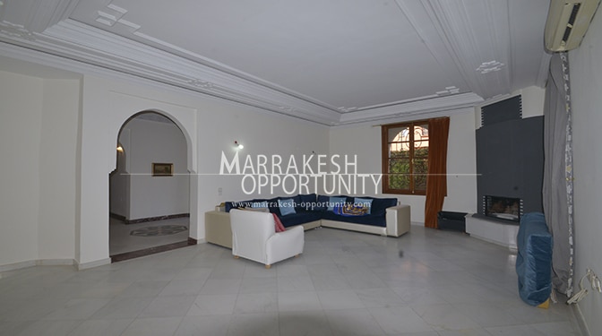 Villa non meublé pour la location annuelle à targa