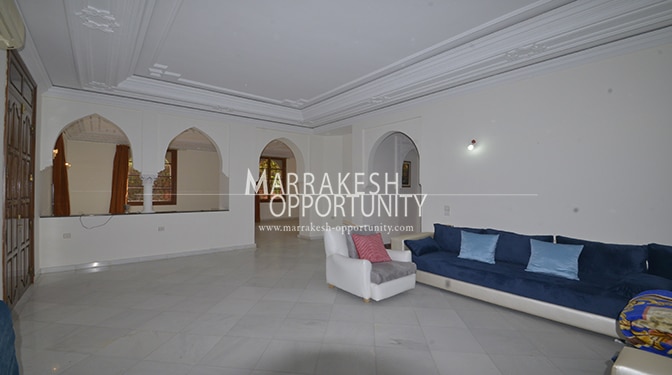 Villa non meublé pour la location annuelle à targa