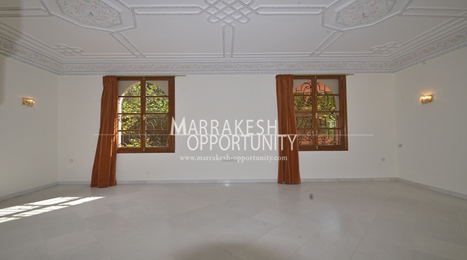 Villa non meublé pour la location annuelle à targa