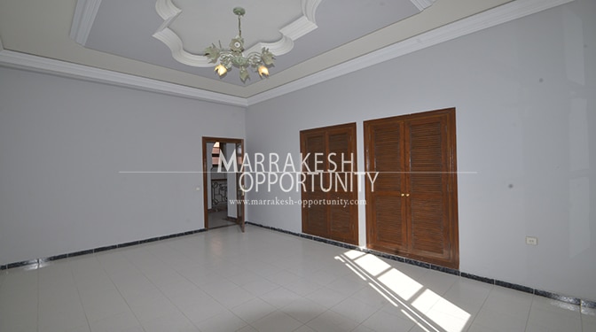 Villa non meublé pour la location annuelle à targa