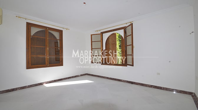 Villa non meublé pour la location annuelle à targa