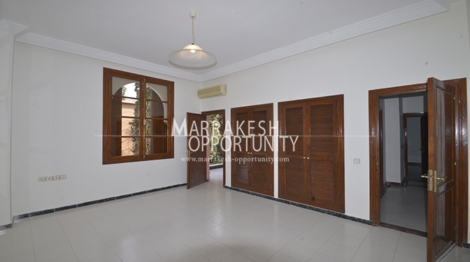 Villa non meublé pour la location annuelle à targa