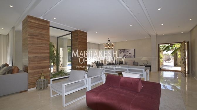 Location villa de charme située sur la route de casa