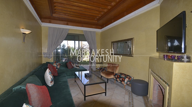 Location un appartement meublé à la palmeraie