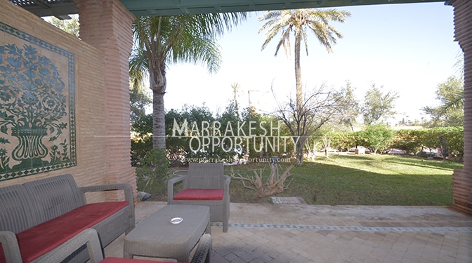 Location un appartement meublé à la palmeraie