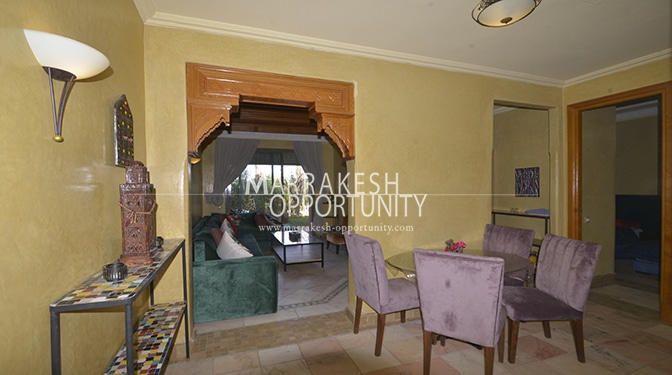 Location un appartement meublé à la palmeraie