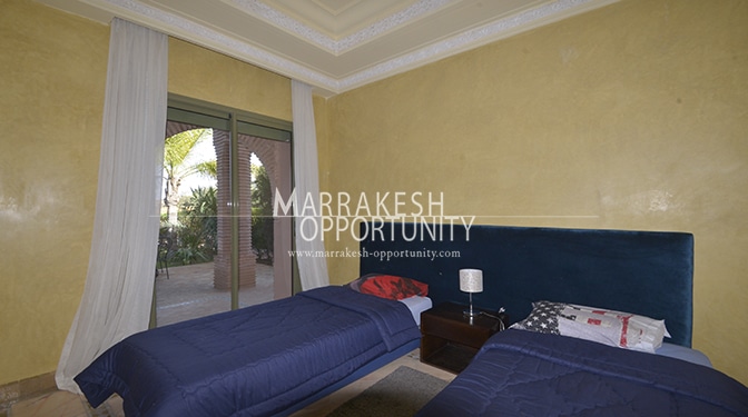 Location un appartement meublé à la palmeraie