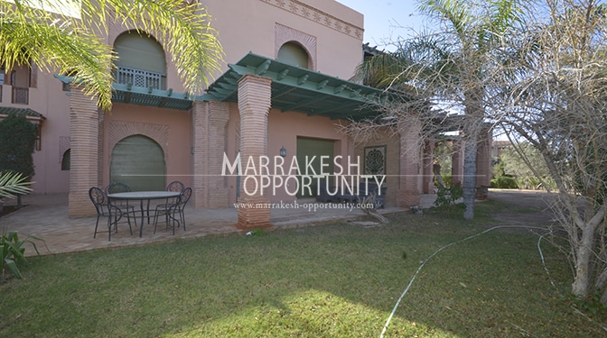 Location un appartement meublé à la palmeraie