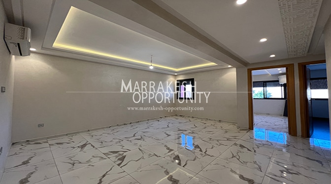 Location appartement vide moderne à guéliz