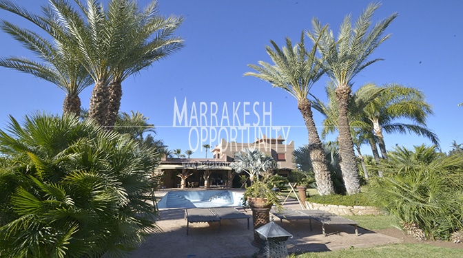 Magnificent Furnished Villa for Long-term Rental in Route d'Amizmiz