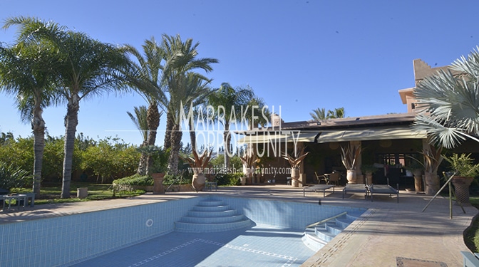 Magnificent Furnished Villa for Long-term Rental in Route d'Amizmiz