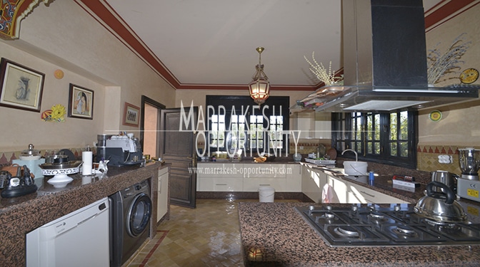 Magnificent Furnished Villa for Long-term Rental in Route d'Amizmiz