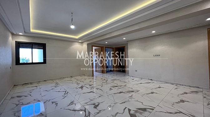 Location appartement vide moderne à guéliz