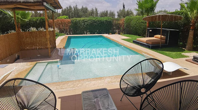 Location villa lumineuse et moderne