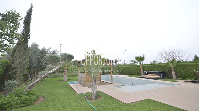 Location villa lumineuse et moderne