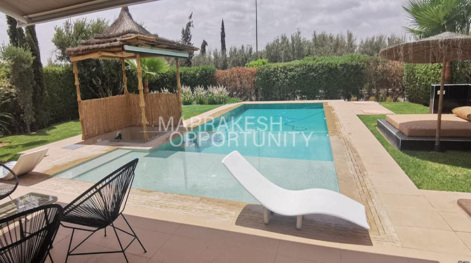 Location villa lumineuse et moderne