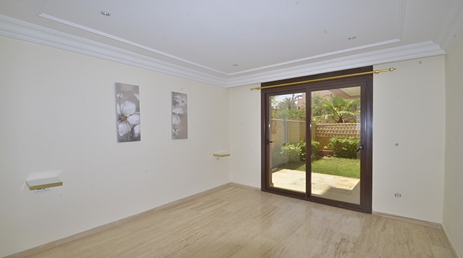 Location appartement avec jardin privative